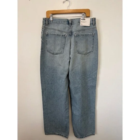 New Garage Low Rise Baggy Jeans – Tori Blue – Size 9/29 - Picture 4 of 6